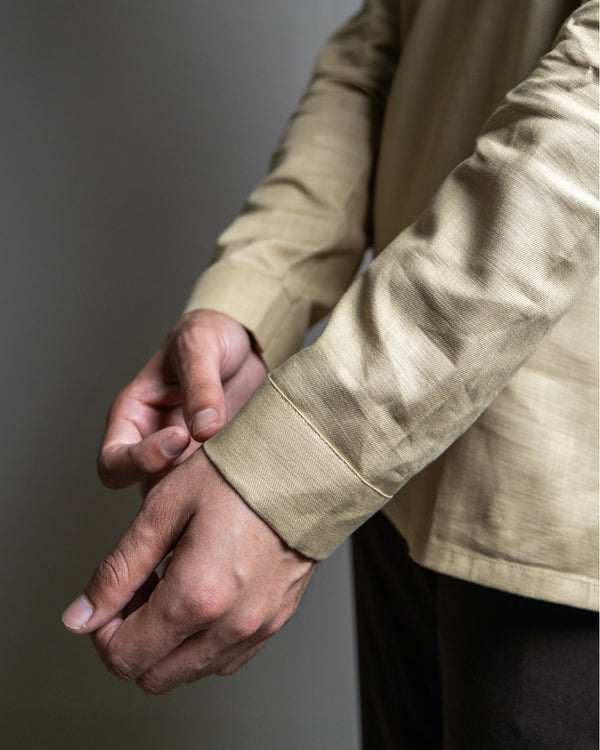The Parchment Beige Short Kurta