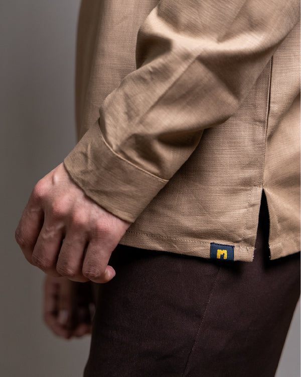 The Ochre Tan Short Kurta