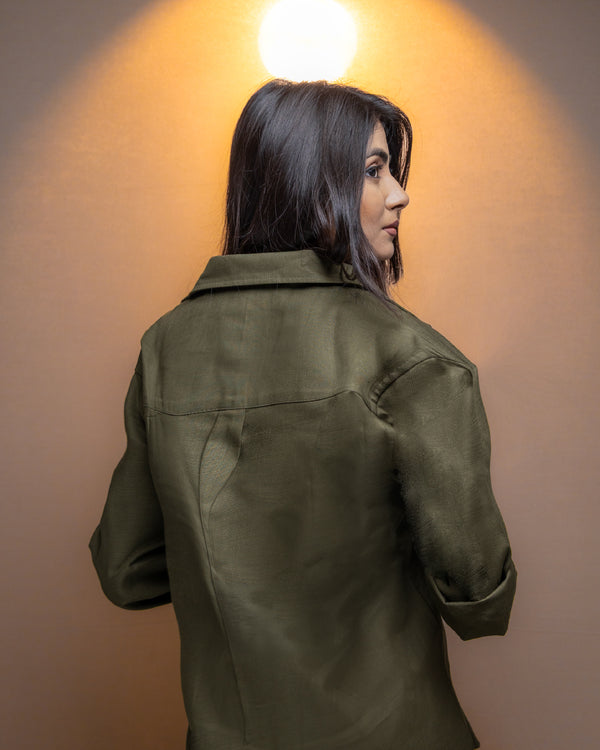 The Moss Olive Shirt