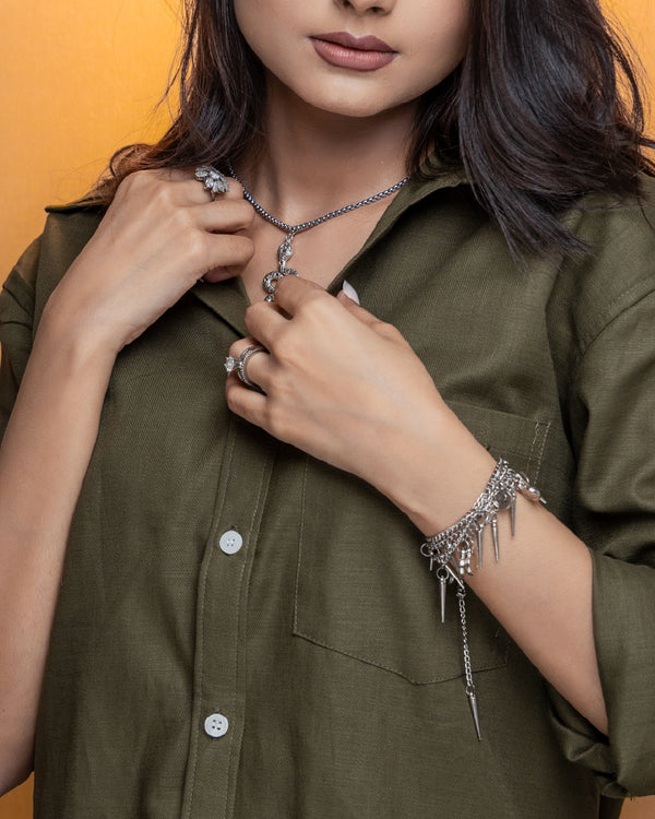 The Moss Olive Shirt