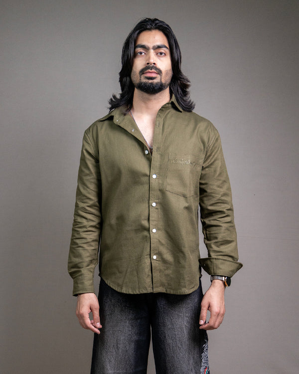 The Moss Olive Shirt