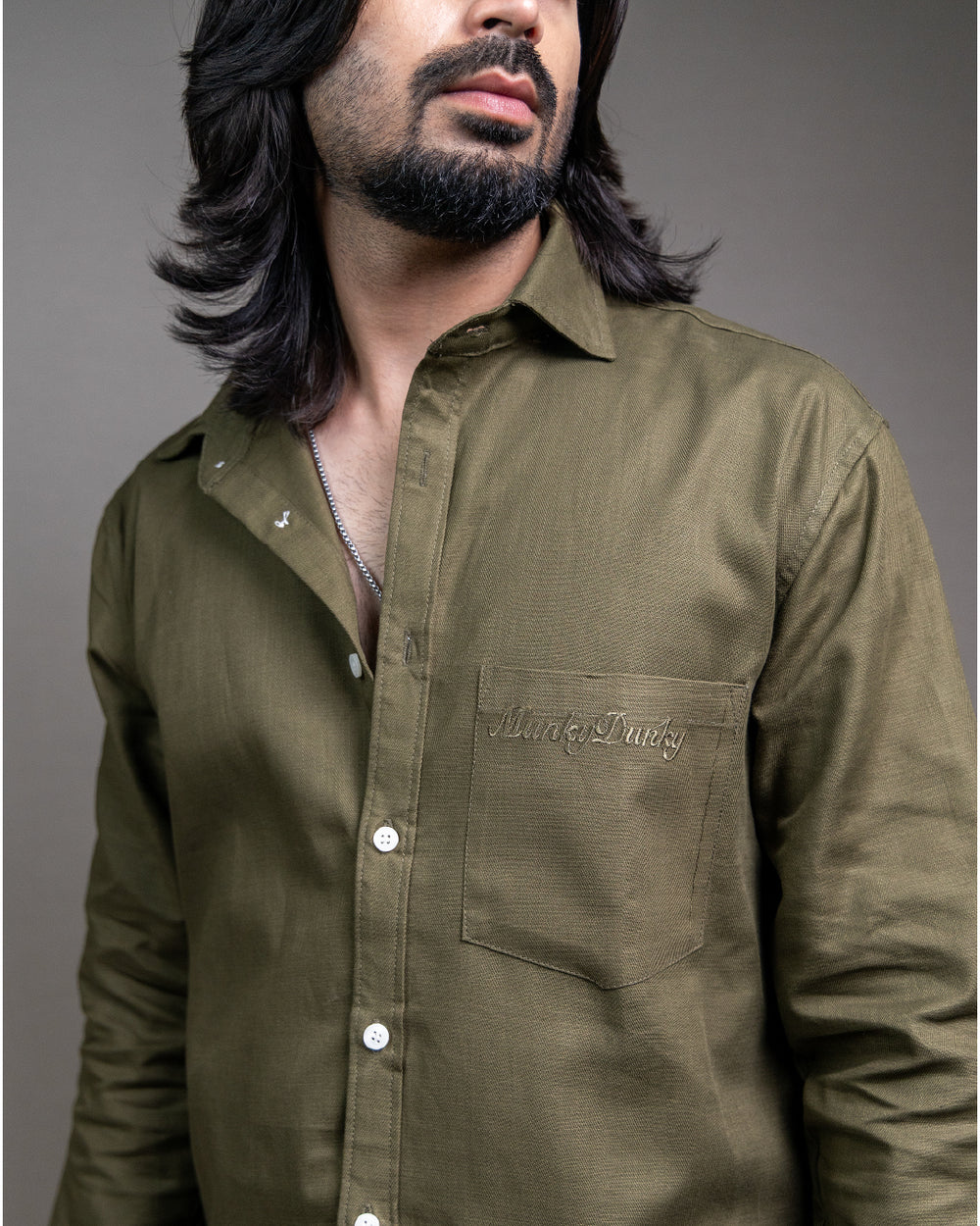 The Moss Olive Shirt