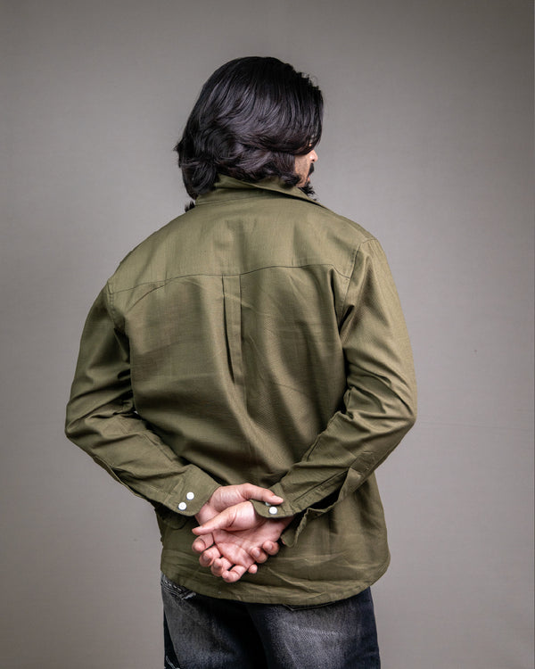 The Moss Olive Shirt