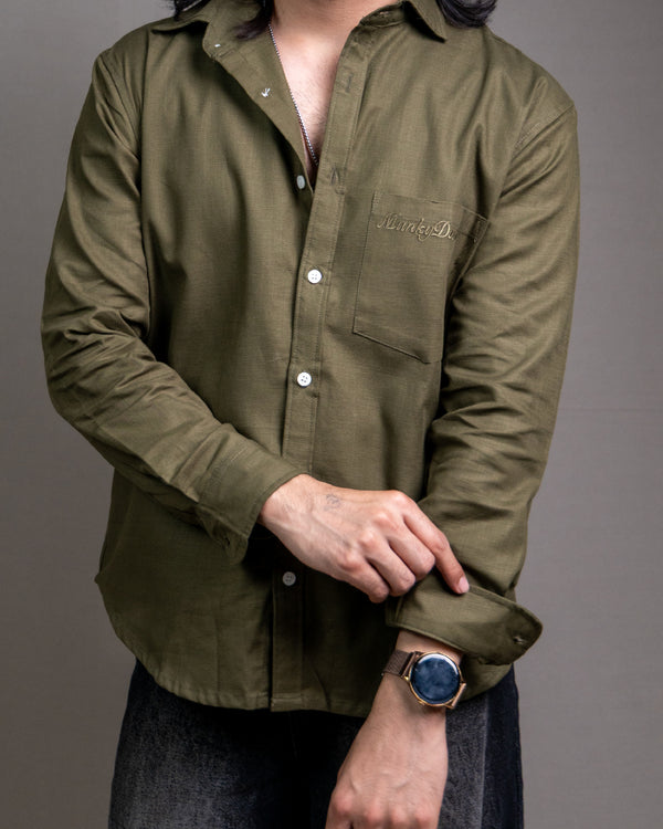 The Moss Olive Shirt