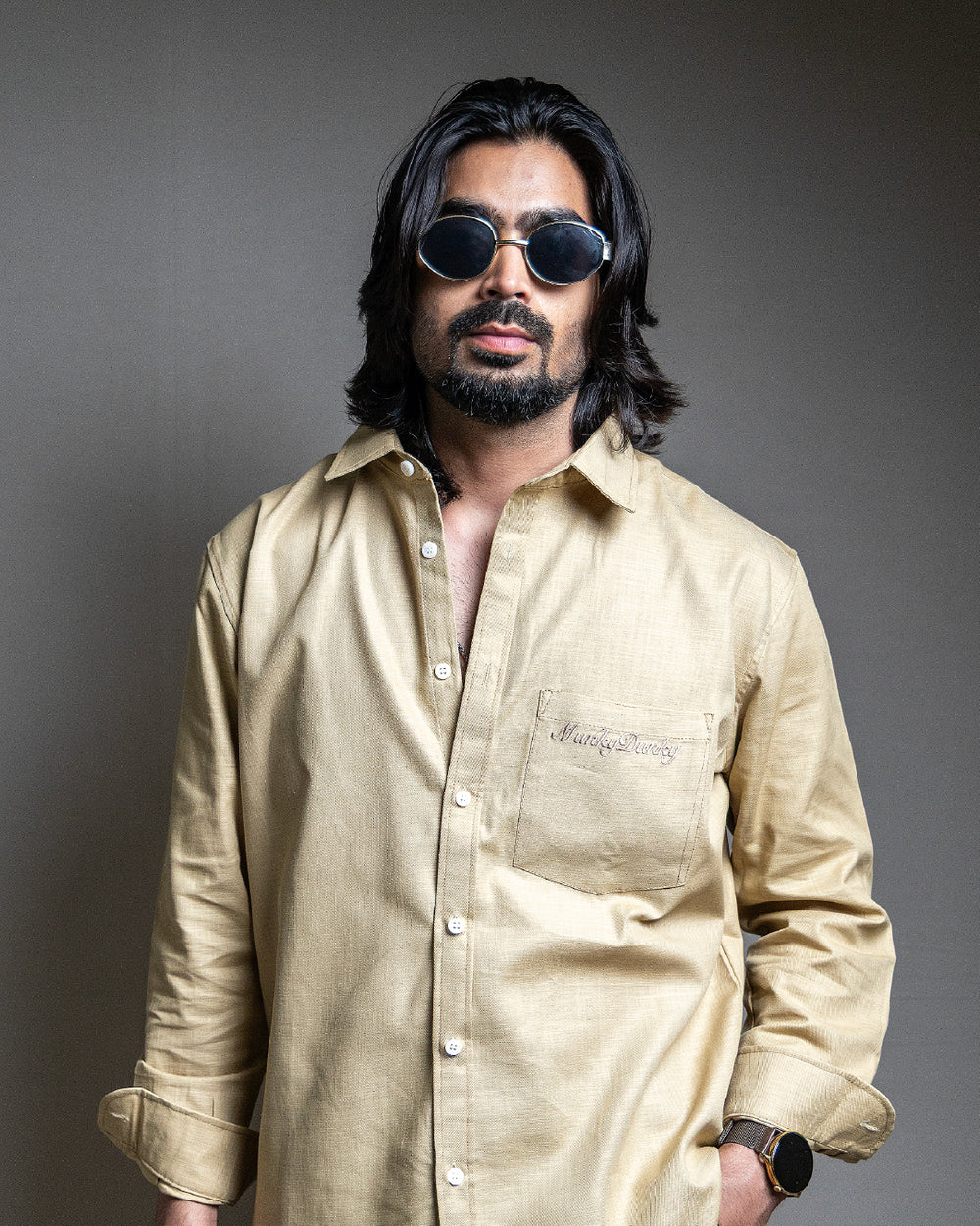 The Grain Beige Shirt