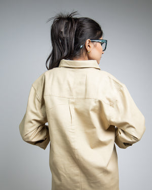 The Grain Beige Shirt