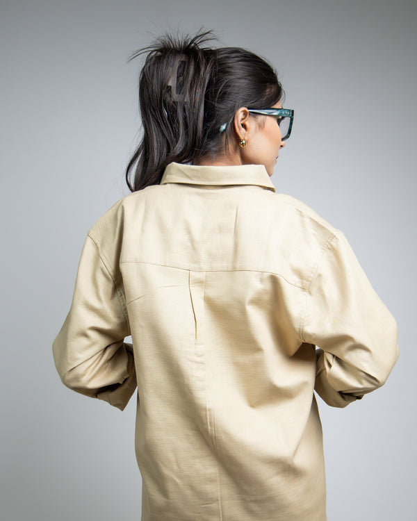 The Grain Beige Shirt