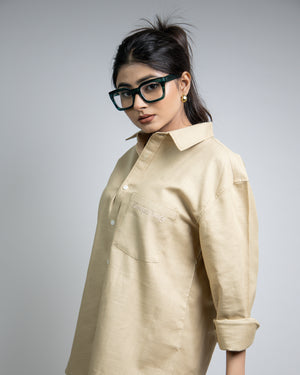 The Grain Beige Shirt
