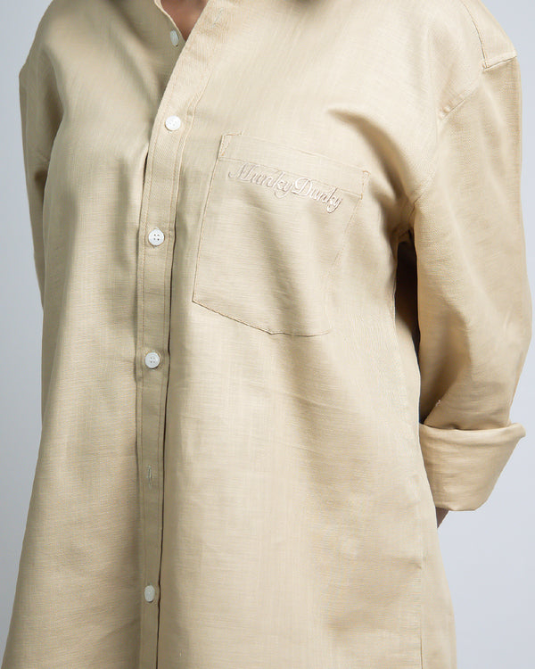 The Grain Beige Shirt
