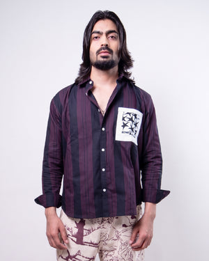 Midnight Drift Checkered Shirt