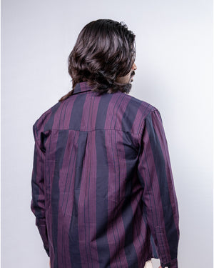 Midnight Drift Checkered Shirt