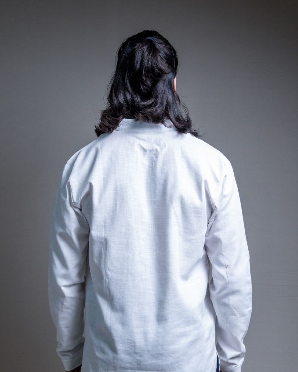 The Ivory White Short Kurta