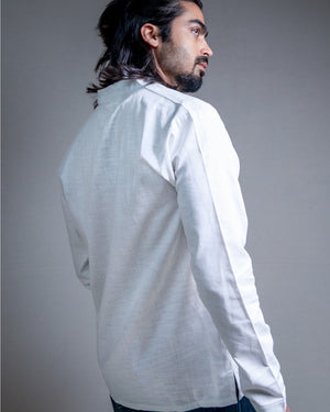 The Ivory White Short Kurta