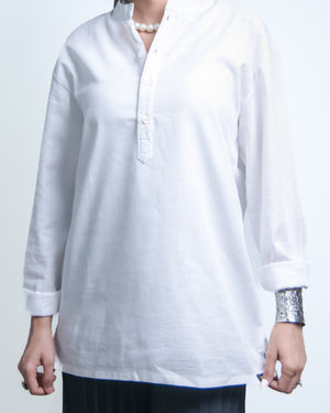 The Ivory White Short Kurta