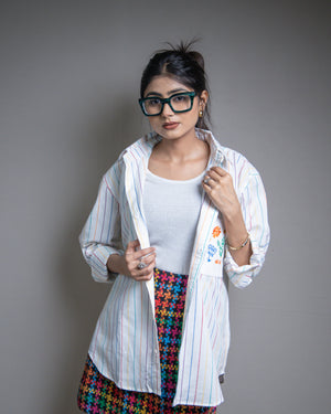 Botanical Garden Checkered Shirt