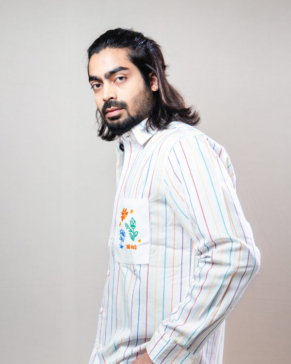 Botanical Garden Checkered Shirt